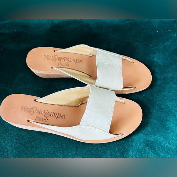 Yves Saint Laurent Shoes - Yves, Saint Laurent vintage sandals, size 5 1/2